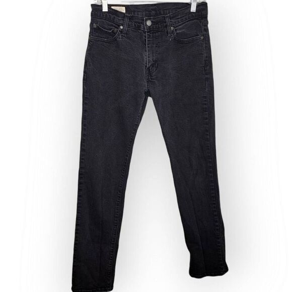 Levi's Premium Big E 511 Slim Fit Jeans in Black Knight size 29 - Picture 1 of 9